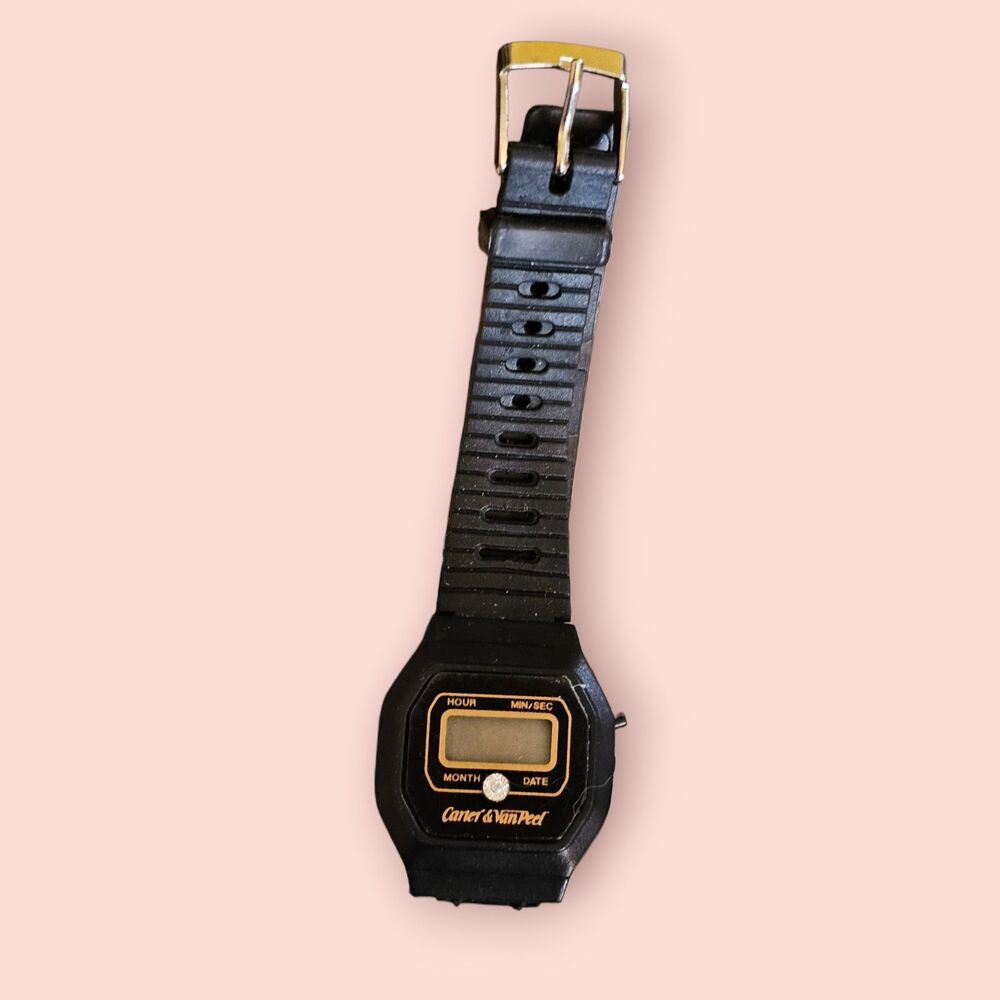 Carter & Van Peel vtg digital watch